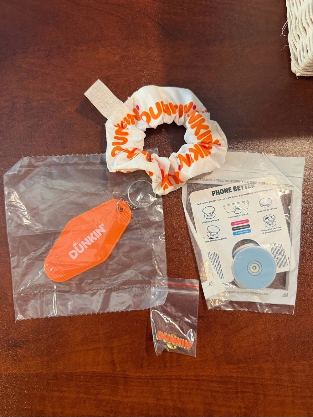 New Dunkin' Merchandise Set of 4 Items.